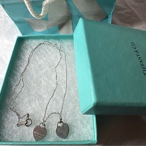 Tiffany & Co. Silver Pendant Necklace